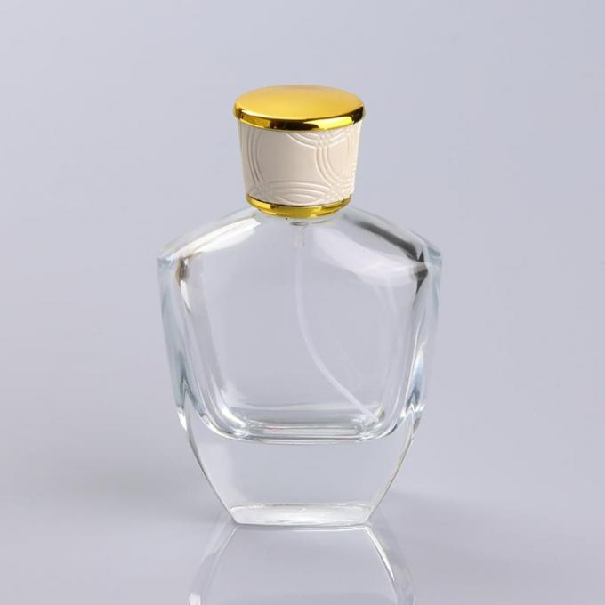 Trade Assured Supplier Grube dno Niestandardowy pusty 100 ml szklany projekt butelki perfum