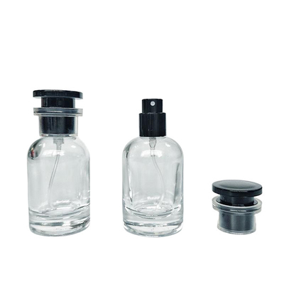 Express Shipping Custom Glass Perfume Bottles with Hot Stamping and Injection Blow Molding
