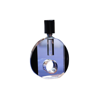 3ml-6ml crystal perfume glass  bottle  with many colors and screw  cap