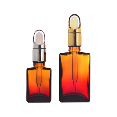 1 Inch 0.05mm Essential Oil Glass Bottles , Essential Oil Glass Vials With PP Holder