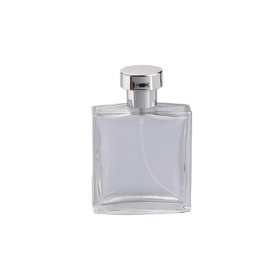 20ml 50ml 100ml  Men atomizer  Perfume  Bottle  clear glass  sliver or gold cap