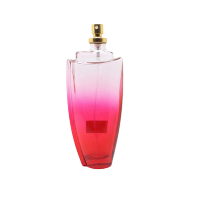 Cylinder Embossed Refillable Glass Perfume Bottle Suitable For Personal Care