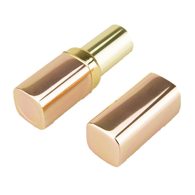 Metal Makeup Empty Lipstick Tube For Free Samples , Custom Made Lipstick Container