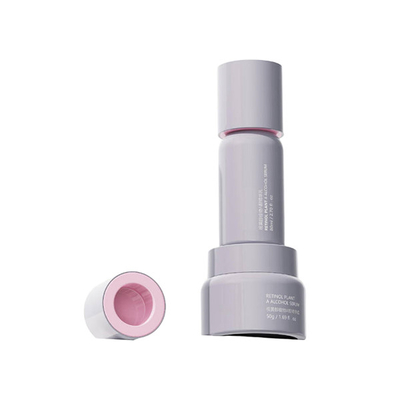 Customized Empty Skincare Bottles PETG Round Shoulder Bottle for Essence 180ml/120ml Capacity 50g Cream Bottle Ergonomic Design