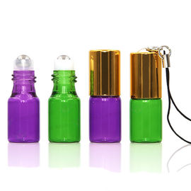 ‌1ml Refillable Roll On Bottles Red Purple Yellow 1ml Roller Bottles