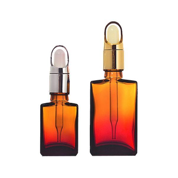 1 Inch 0.05mm Essential Oil Glass Bottles , Essential Oil Glass Vials With PP Holder